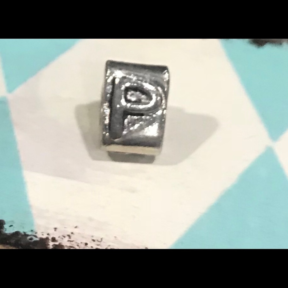 Letter P Charm